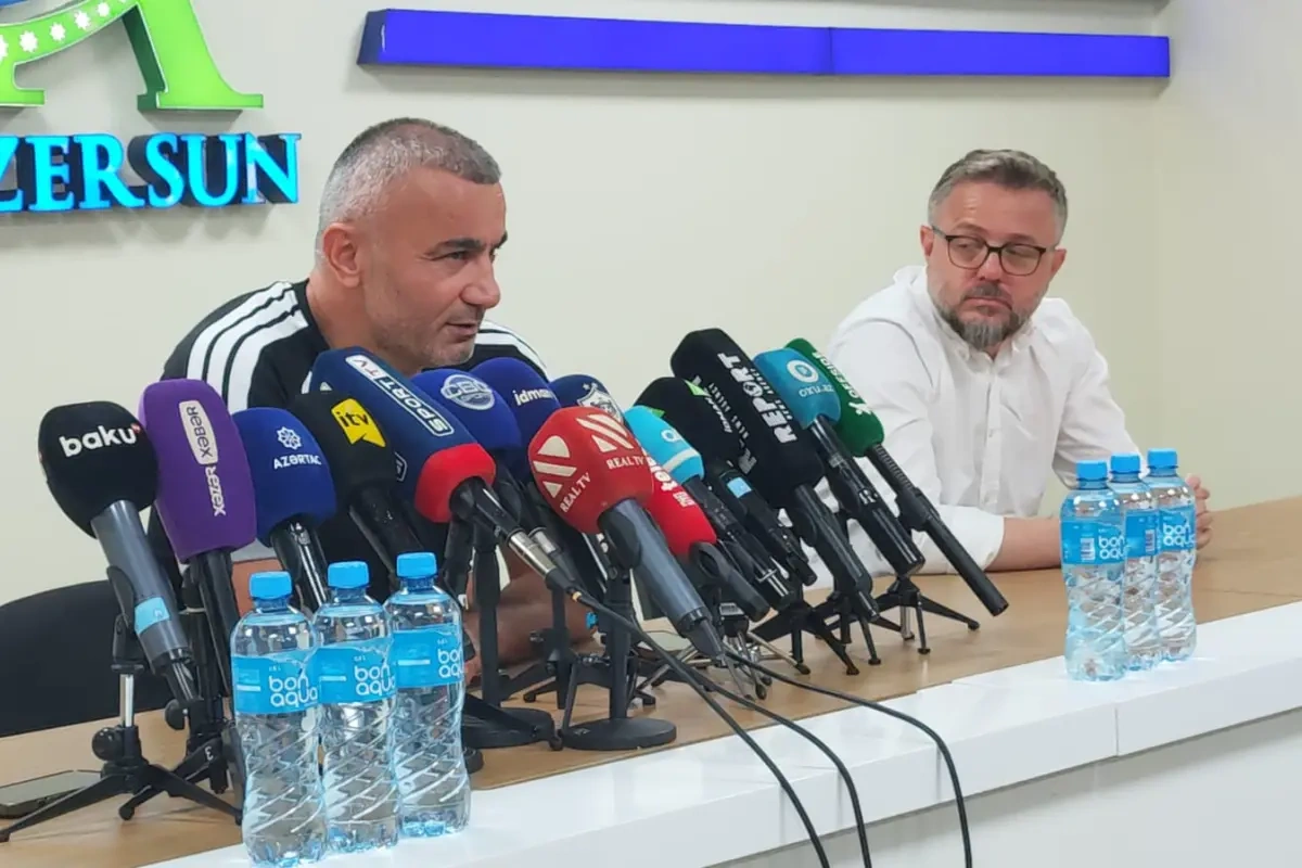 "Dinamo" ilə oyunda yaxşı nəticə əldə etməyə çalışacağıq"- Qurban Qurbanov