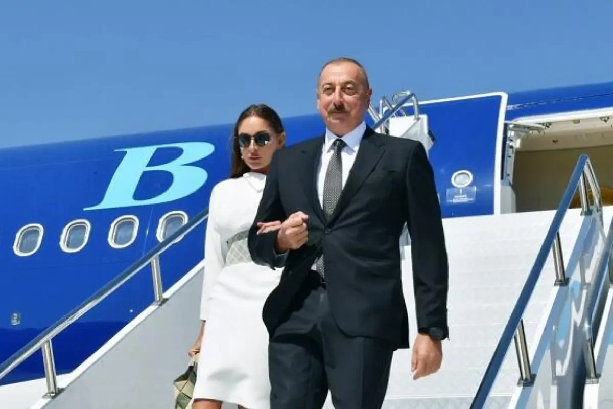 İlham Əliyev Qırğızıstana səfər etdi