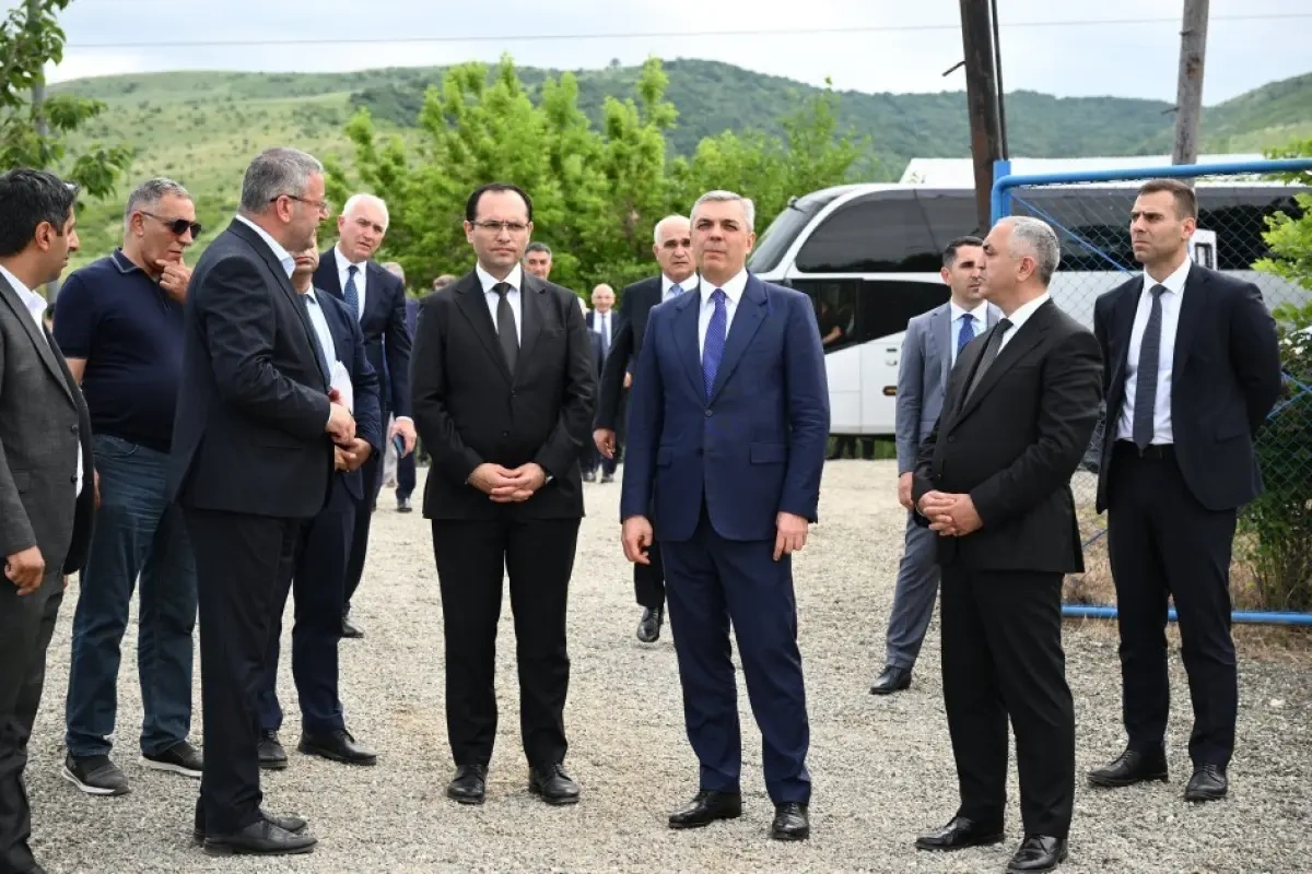 Əlaqələndirmə Qərargahının iclasının iştirakçıları Xocalıda salınmış intensiv meyvə bağları ilə tanış oldu
