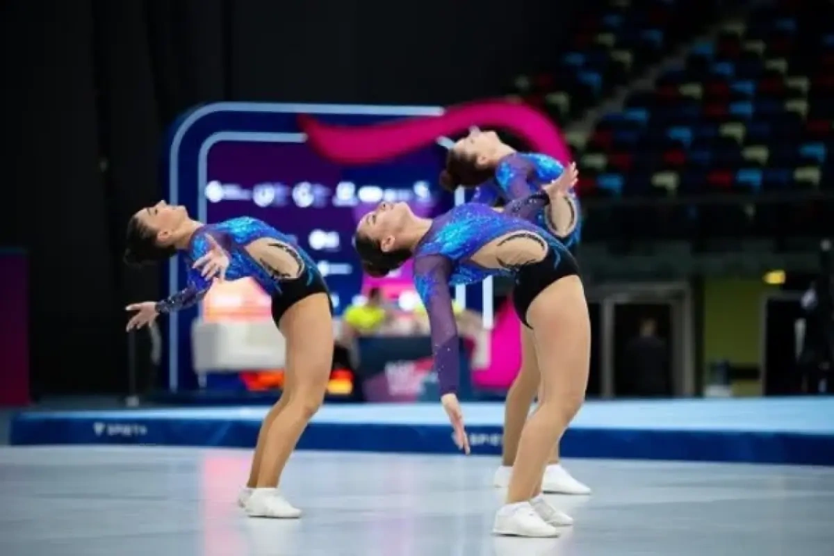 Akrobatika gimnastlarımız Dünya Kubokunun qalibi oldular