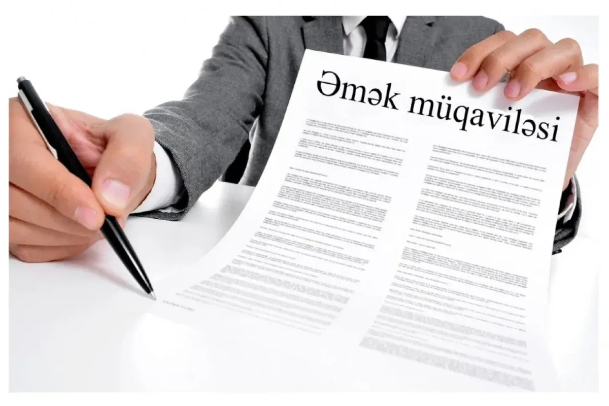 Əmək müqavilələrinin sayı açıqlandı