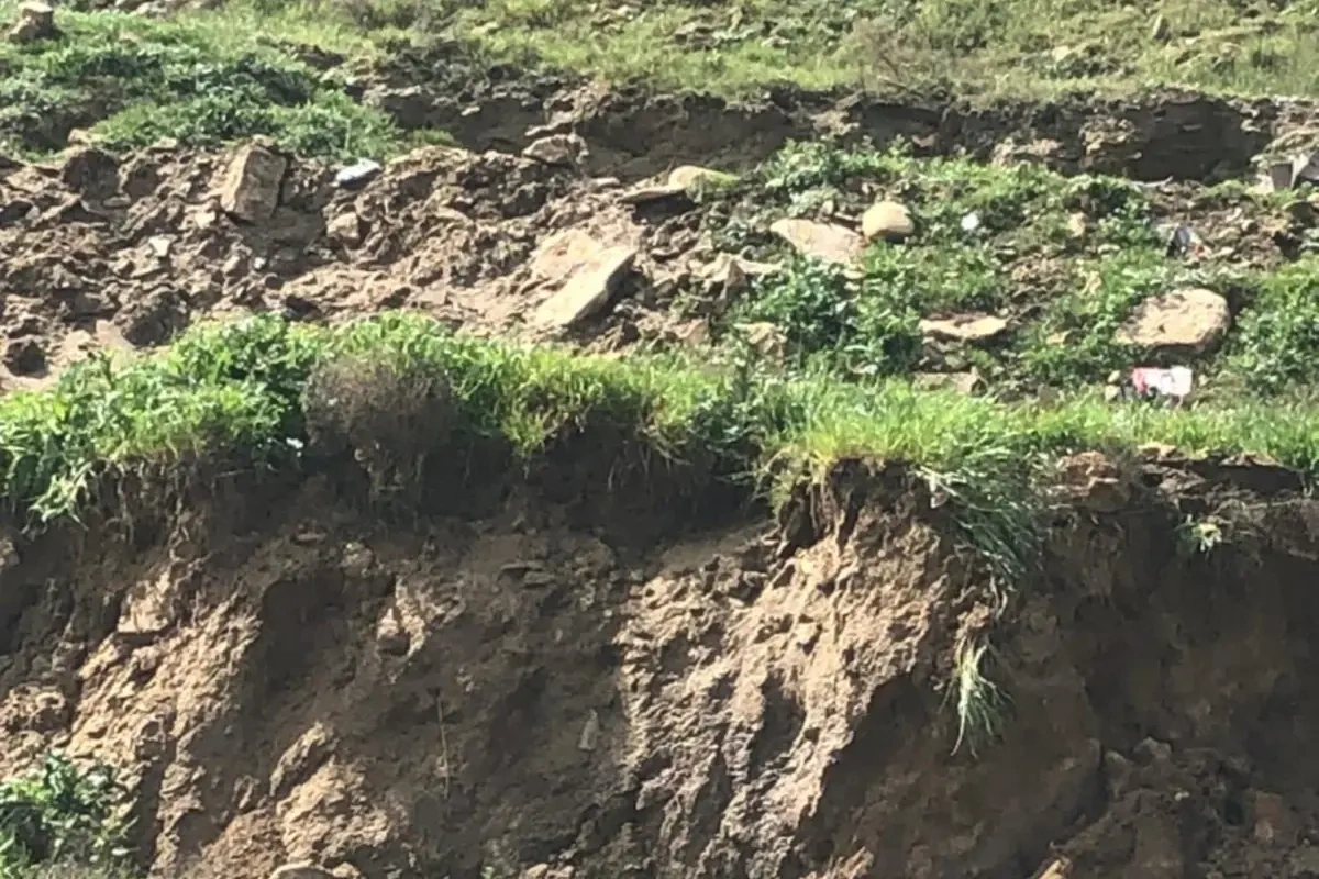 Qubada sürüşmə oldu
