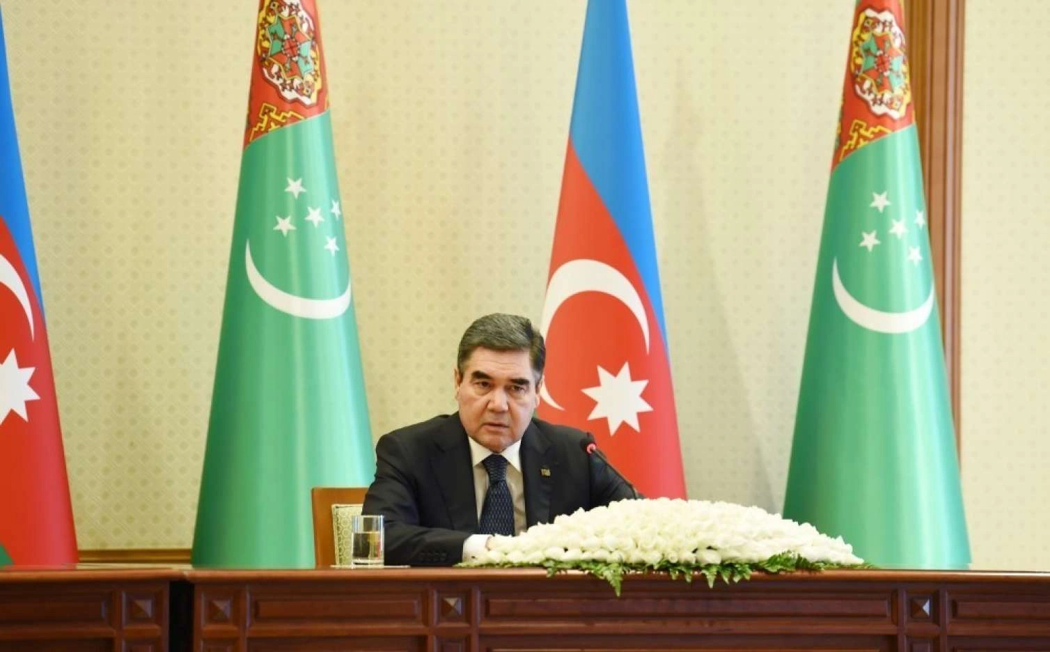 Qurbanqulu Berdiməhəmmədov Azərbaycana təşəkkür etdi