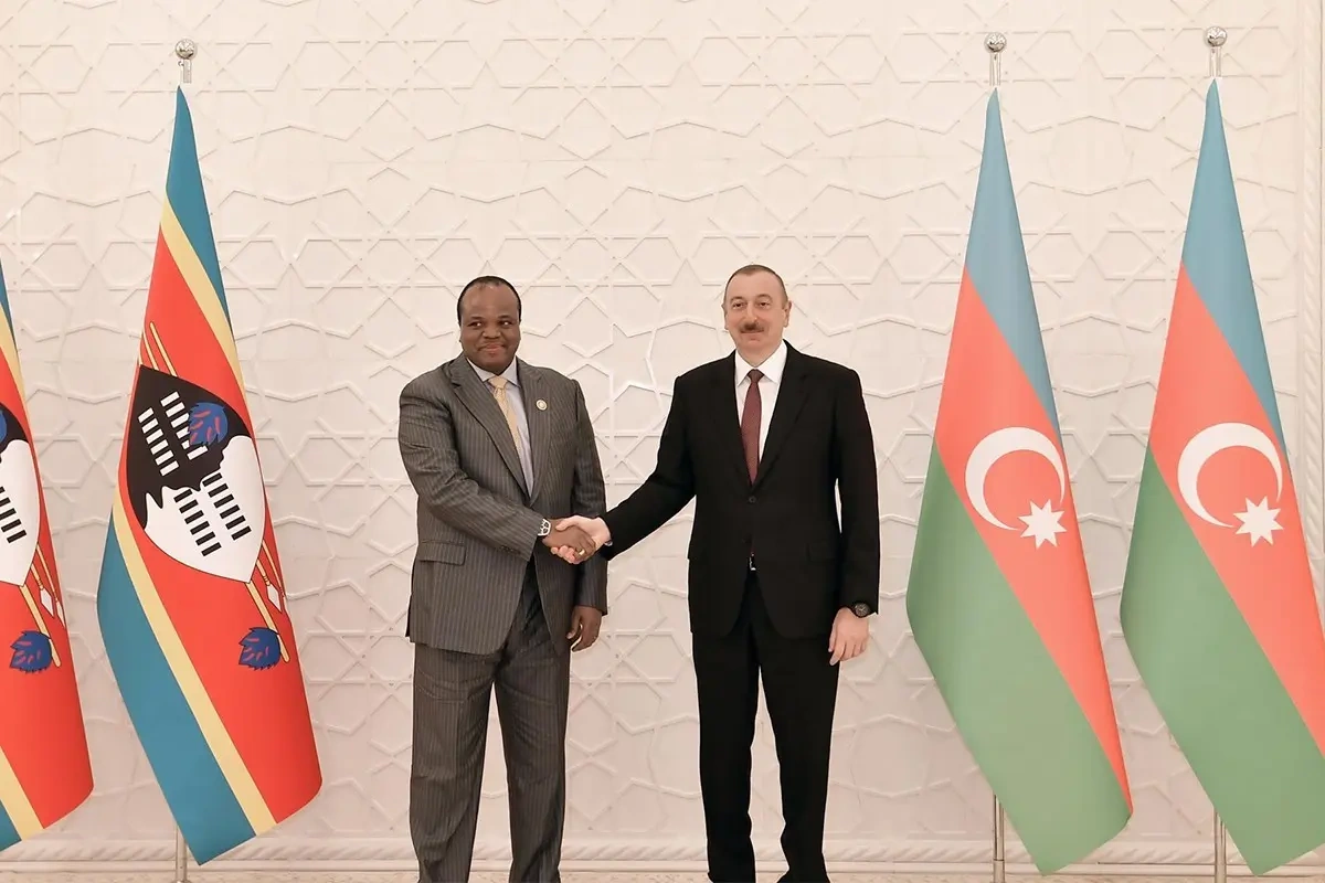 İlham Əliyev Esvatini Kralını Müstəqillik Günü münasibəti ilə təbrik etdi