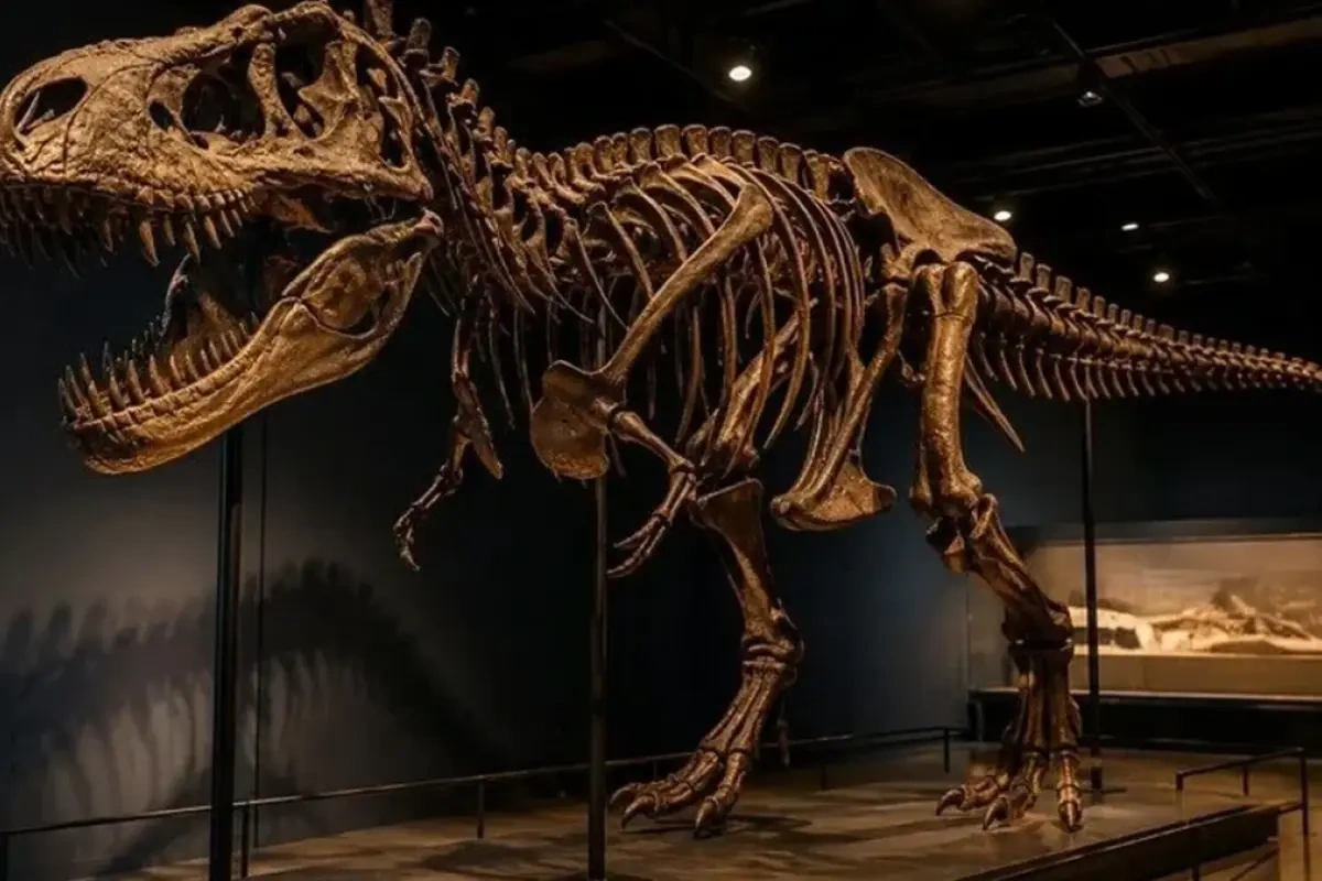 ABŞ-də dinozavr skeleti rekord qiymətə satıldı