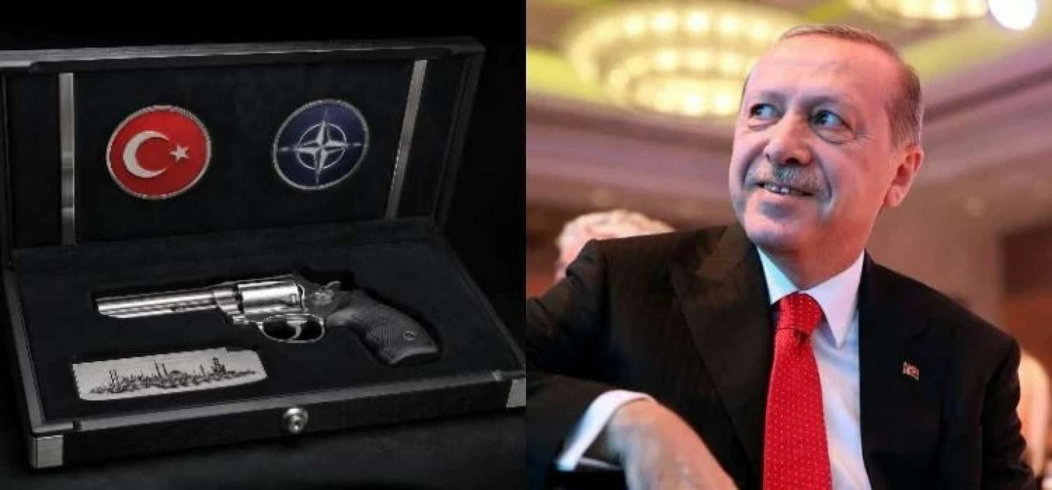 Ərdoğan NATO liderlərinə niyə tapança hədiyyə etdi?