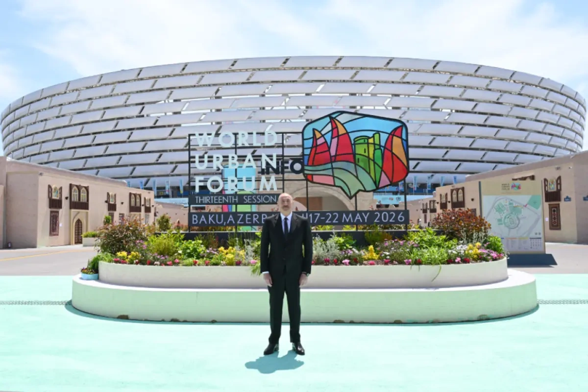 İlham Əliyev  Bakı Olimpiya Stadionunda - FOTOLAR