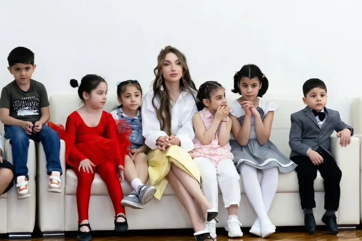 Alyona Əliyeva uşaqlarla bağlı PAYLAŞIM ETDİ