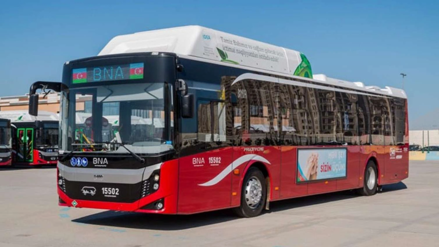 Bakıda bu avtobuslar da yenilənir: