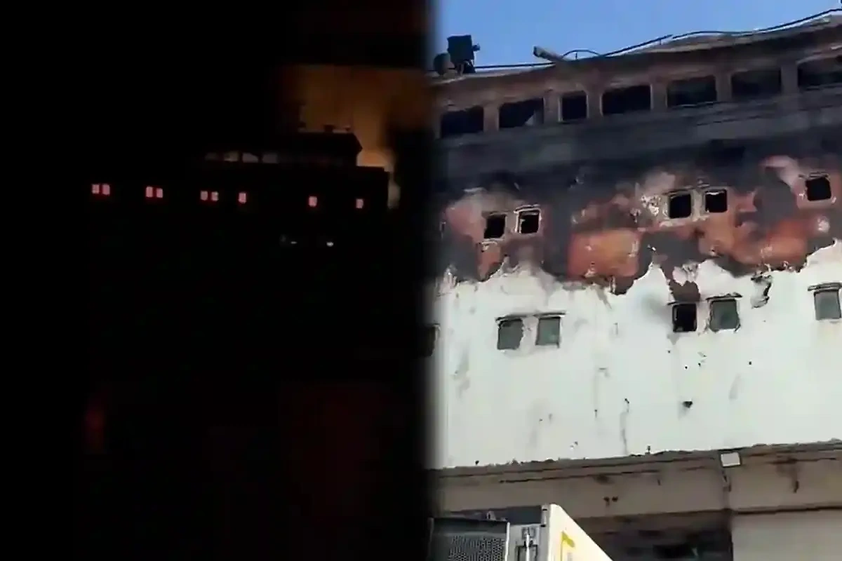 Azərbaycanlıların da olduğu gəmiyə dron hücumu edildi - Video