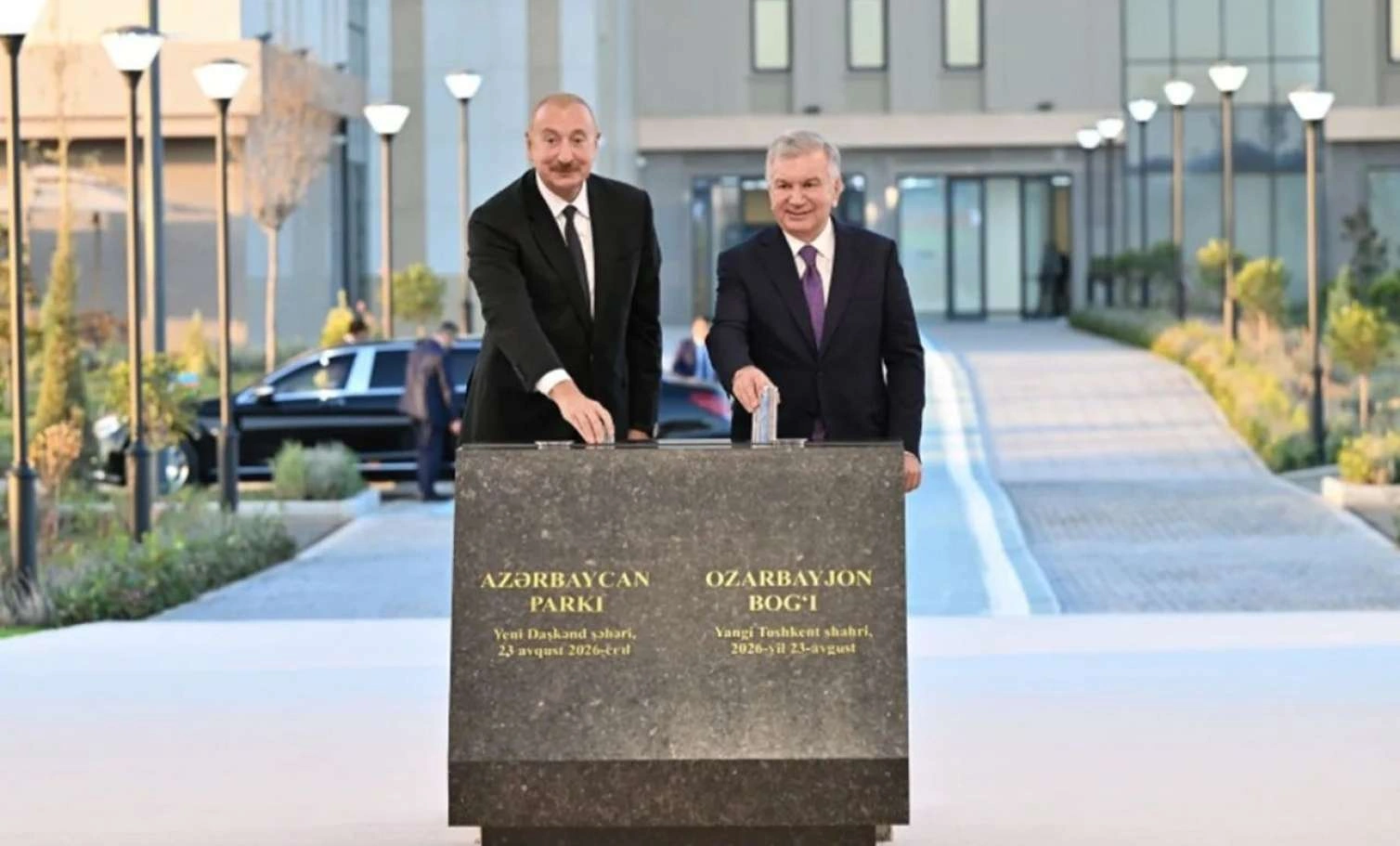 Yeni Daşkənddə “Azərbaycan” parkının təməli qoyuldu