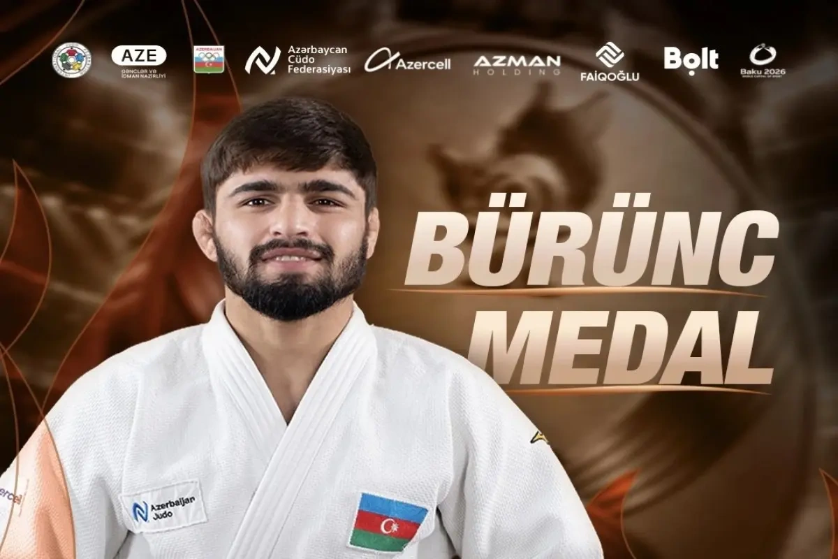 Azərbaycan cüdoçusu dünya çempionatında bürünc medal qazandı