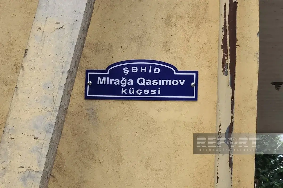 Bu küçələrə şəhidlərin adı verildi