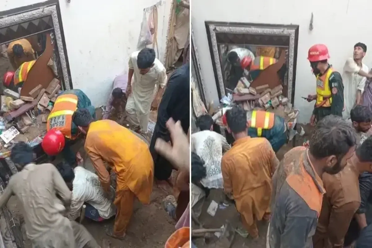 Pakistanda təhsil mərkəzinin damı uçdu, 14 uşaq öldü