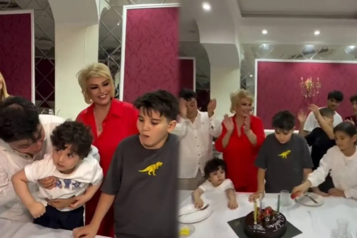Mətanət İsgəndərli nəvəsinə ad günü etdi