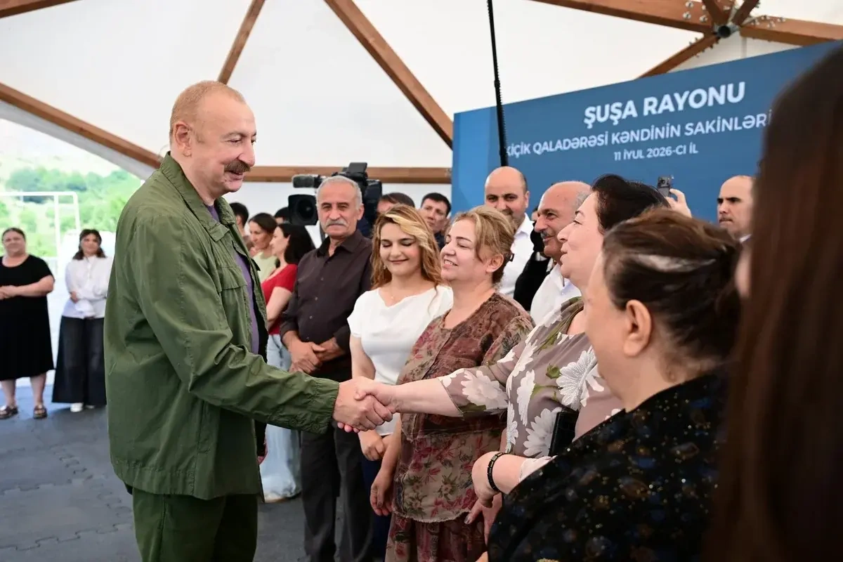 "Xalqımız kimi birlik nümayiş etdirən ikinci xalq olmayıb" – Prezident