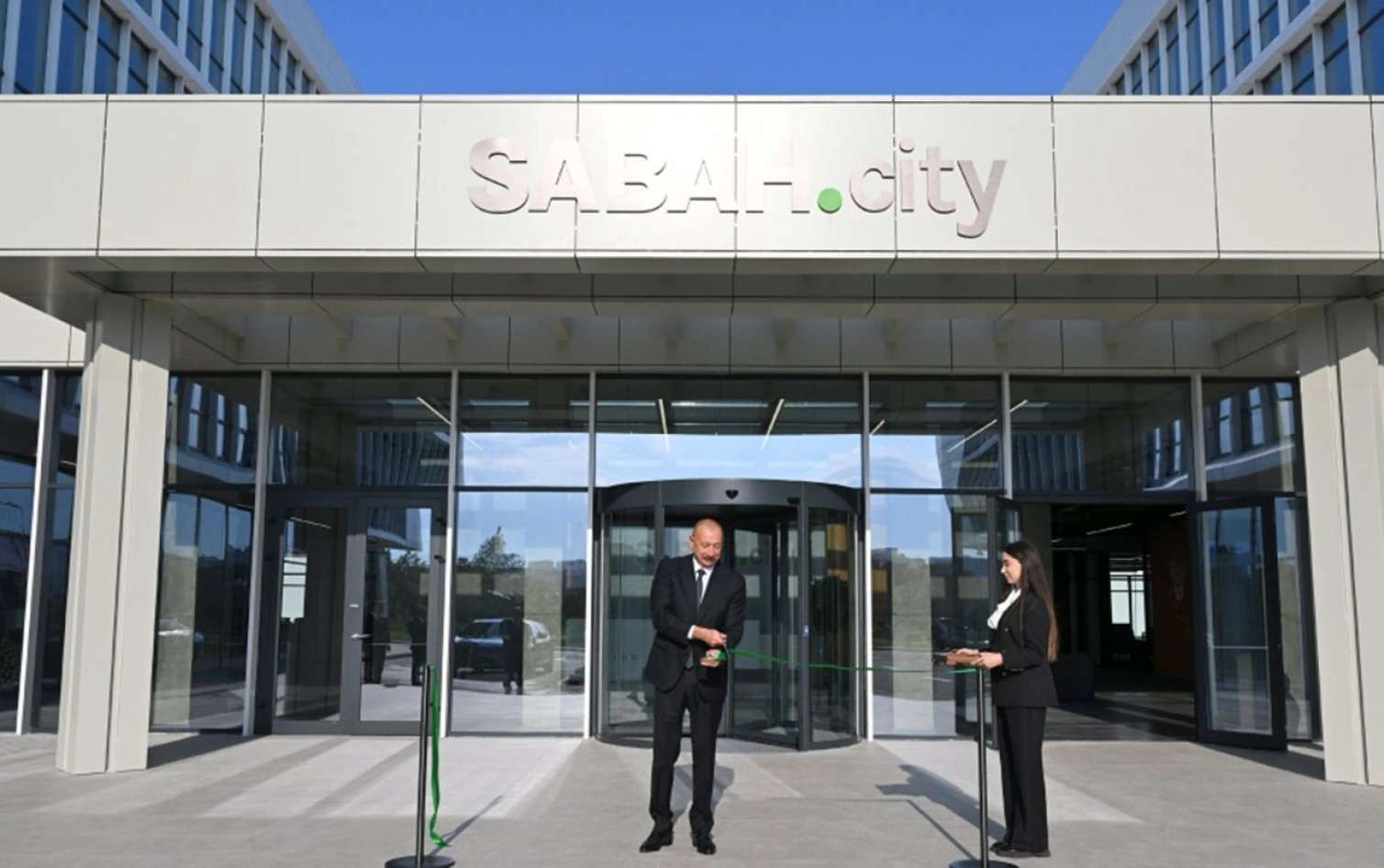 Президент на открытии "SABAH.city"