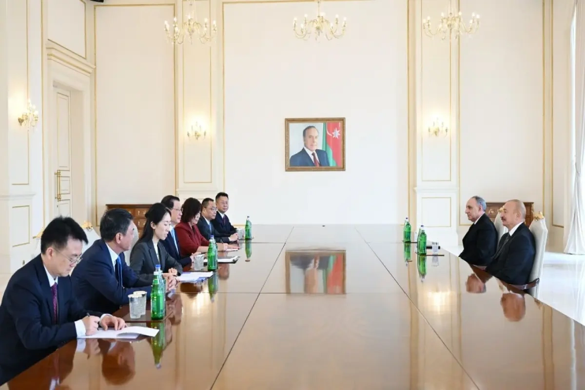 Prezident İlham Əliyev Çin Baş prokurorunu qəbul edib