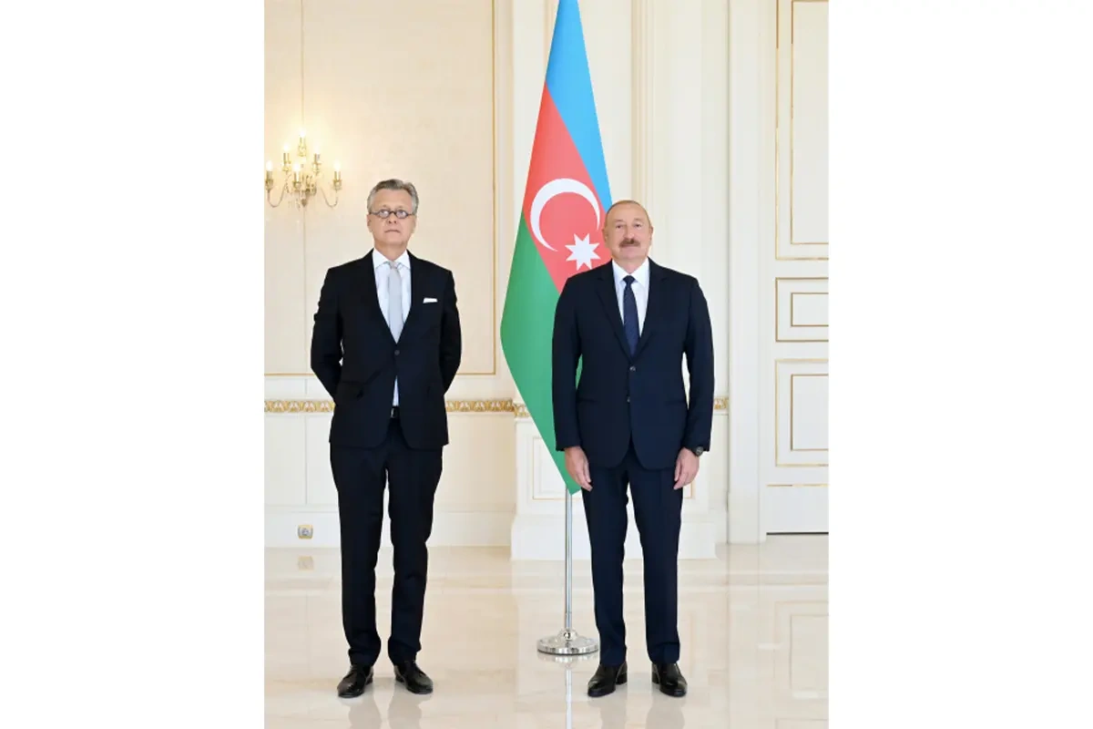 Prezident Almaniyanın yeni səfirini qəbul etdi