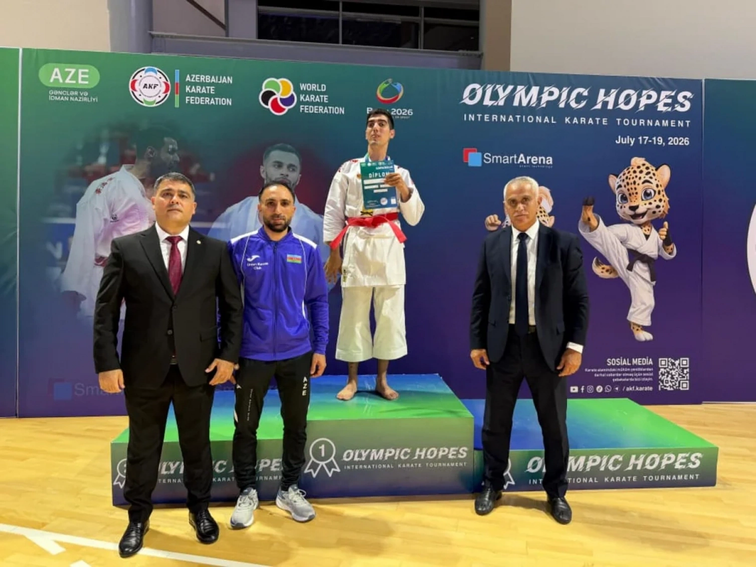 "Birlik" Karate Klubunun üzvləri "Olimpiya Ümidləri" beynəlxalq turnirində uğurla çıxış etdi