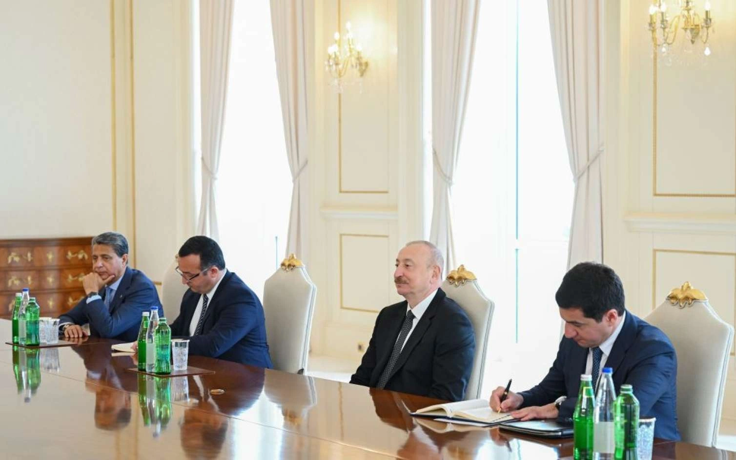 Prezident Rixard Raşini qəbul etdi