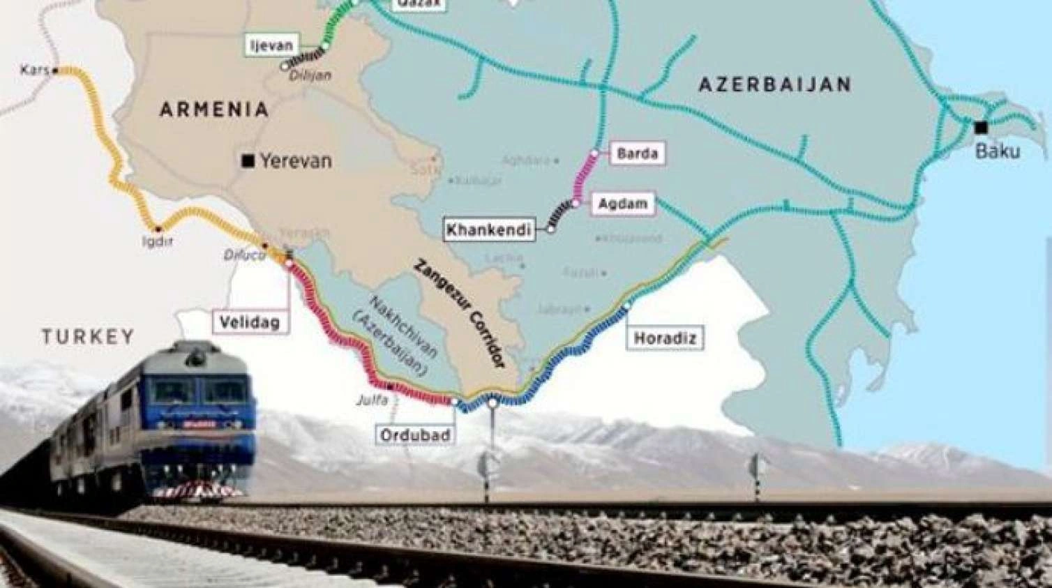 Rusiyadan Zəngəzur dəhlizi ilə bağlı həyəcanlı