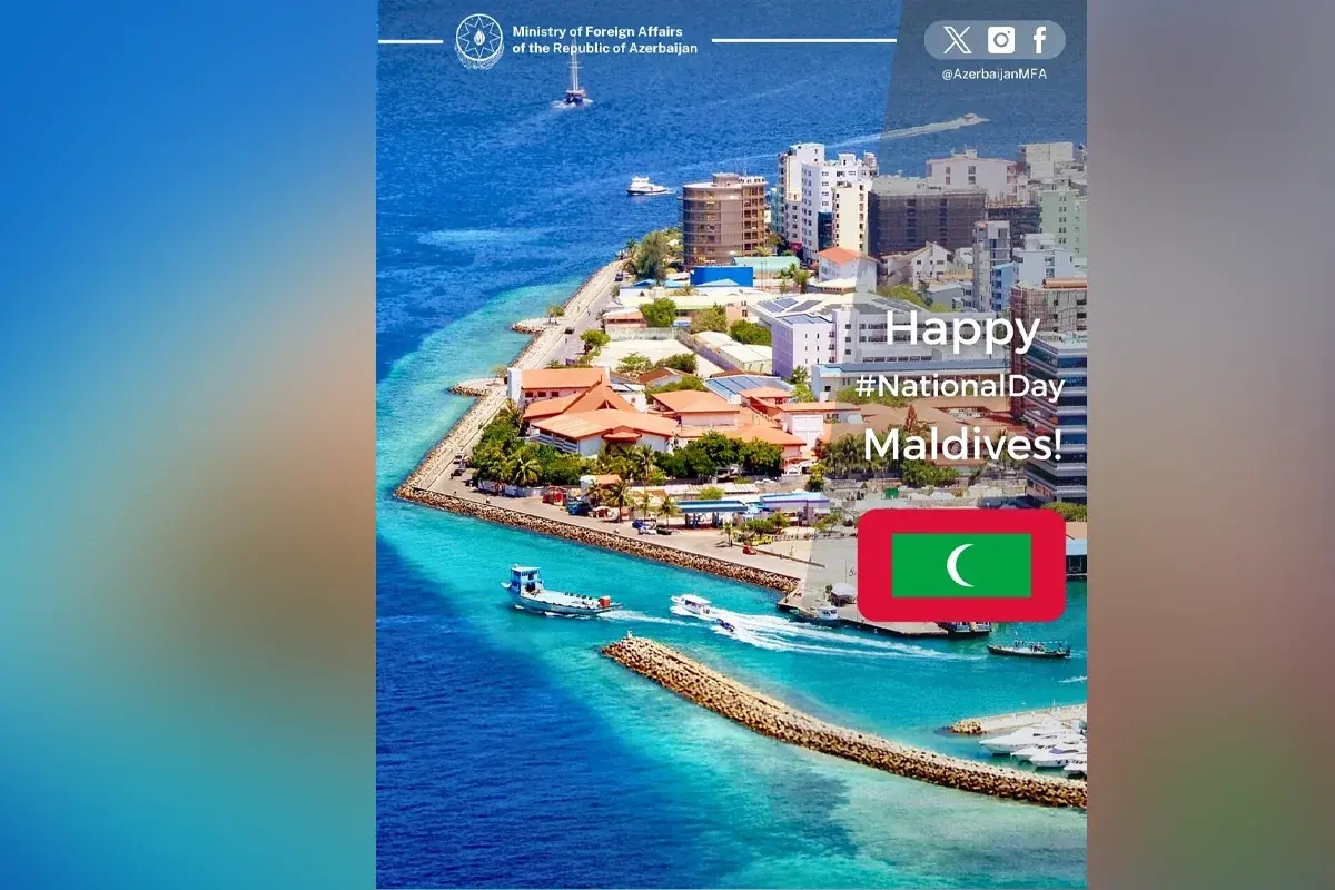 XİN Maldivi Müstəqillik Günü münasibətilə təbrik etdi