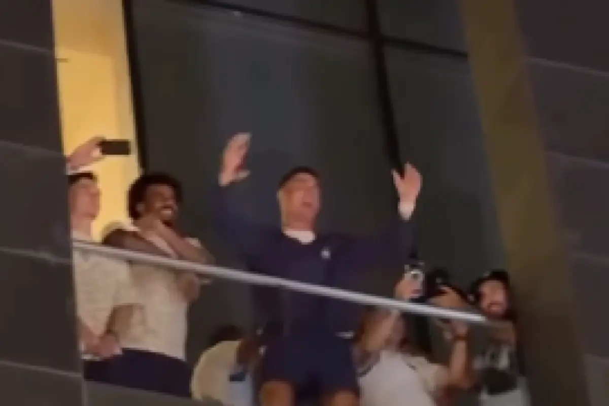 Ronaldo qələbəni eyvanda qeyd etdi - Video