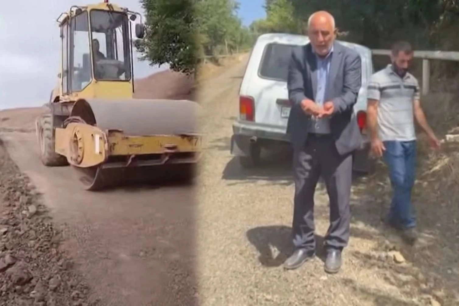 25 min manata yaxın pul yığıb yol çəkdirdilər, üç günə dağıldı - Sakinlərdən