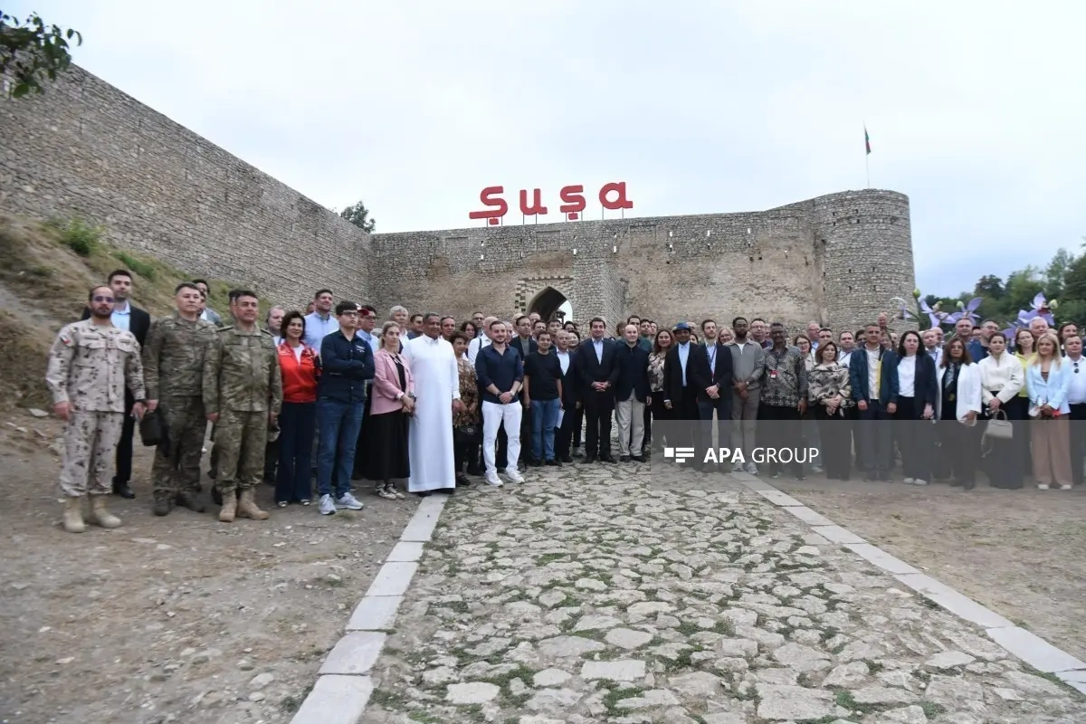 Diplomatik korpusun Qarabağ və Şərqi Zəngəzura səfərinin ilk günü başa çatdı