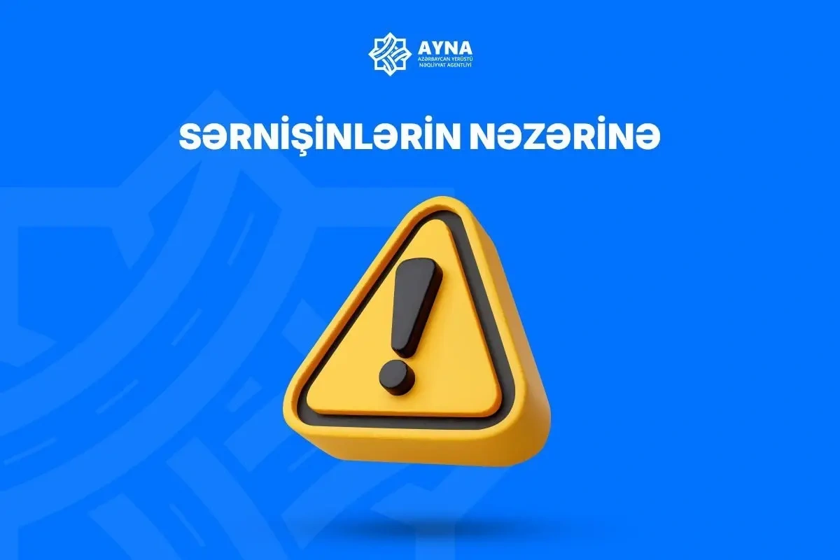Bakıda sabah bu avtobuslar fərqli marşrutla hərəkət edəcək – SİYAHI