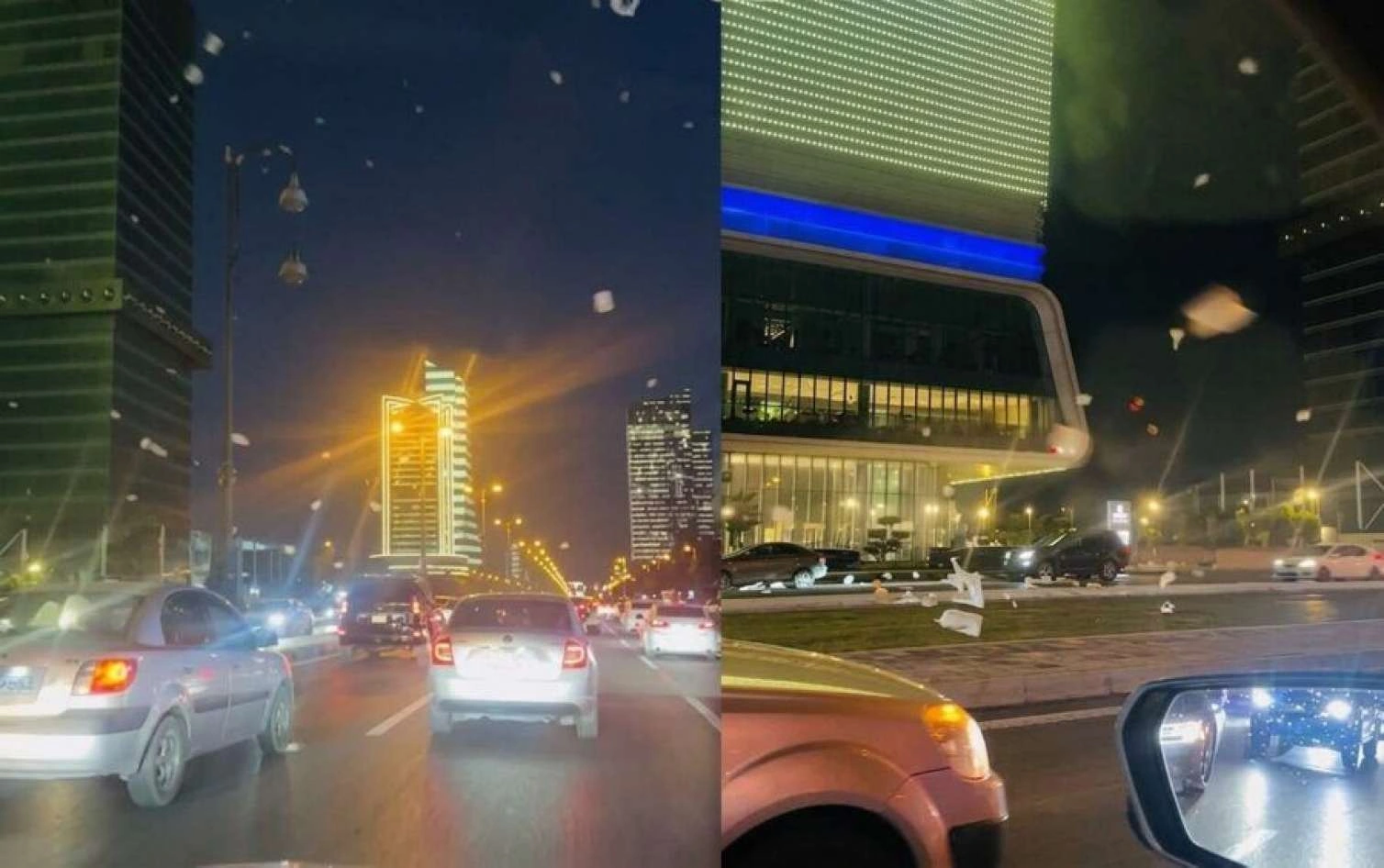 Gecə saatlarında Bakıda biabırçı mənzərə