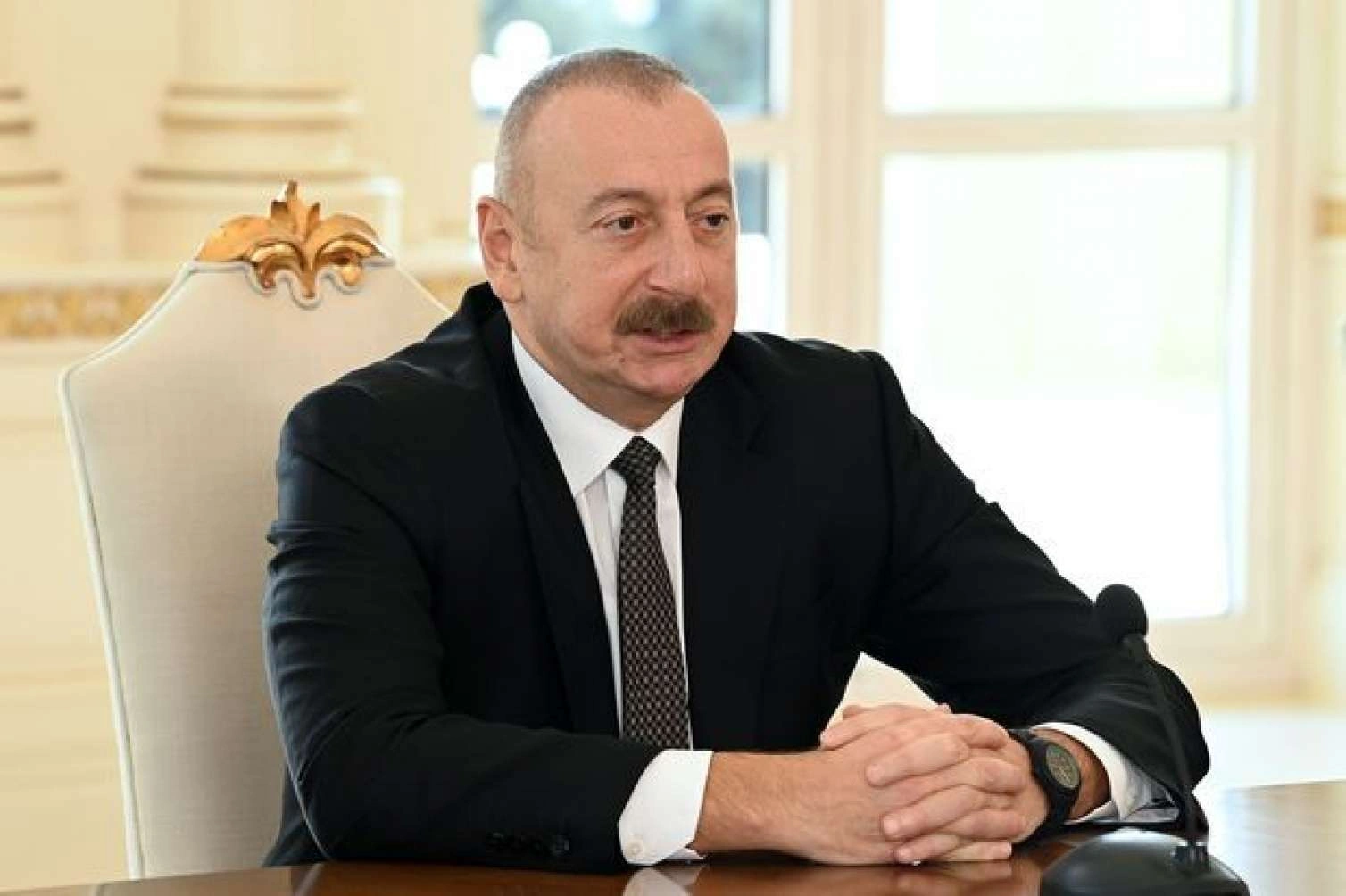 Prezidentin şəbəkə hesablarında müsahibəsi ilə bağlı paylaşım