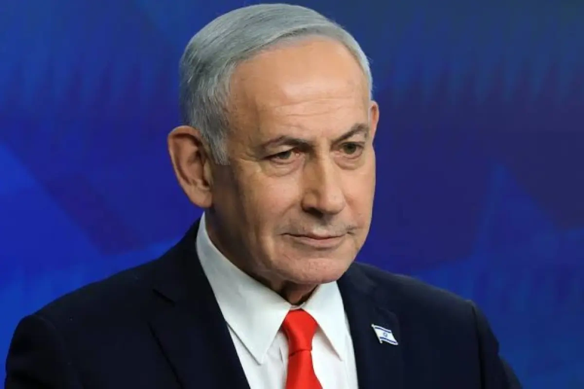 Netanyahuya ETİRAZ - Zalı tərk etdilər - VİDEO