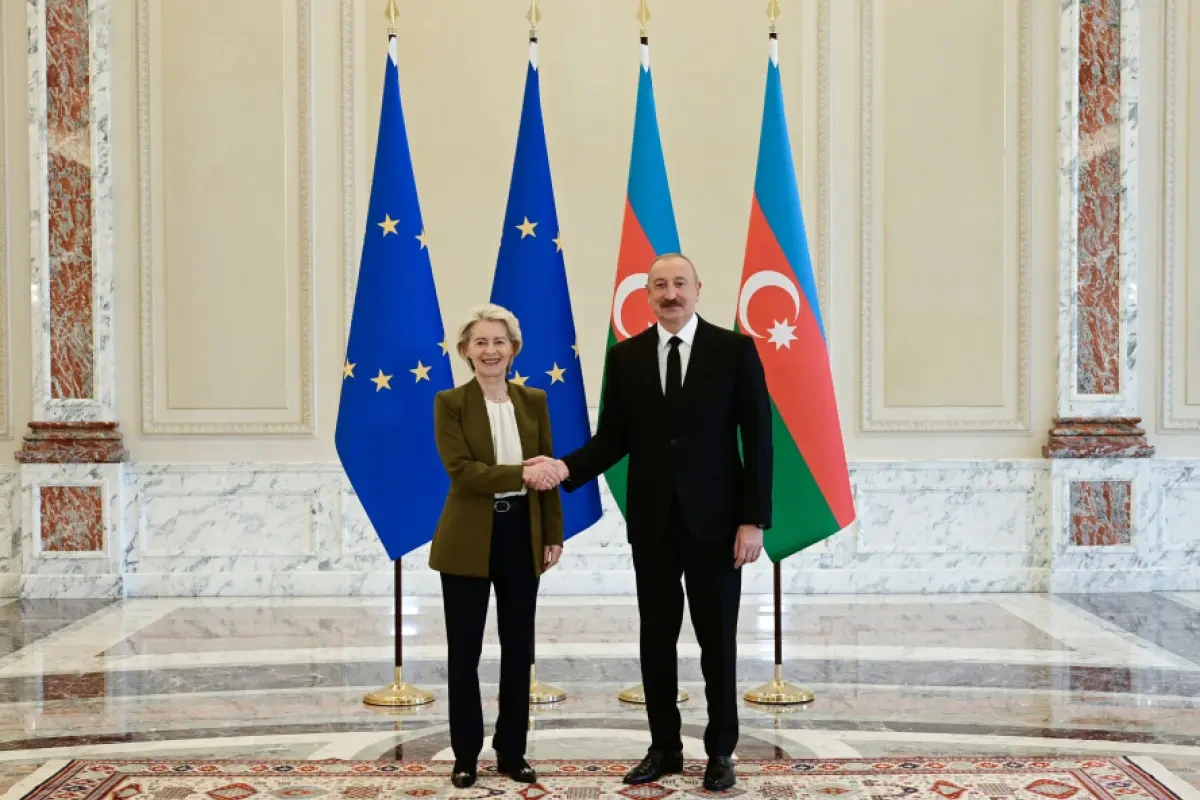 Prezident İlham Əliyev və Ursula fon der Lyayen mətbuata birgə bəyanatlarla çıxış etdilər – YENİLƏNDİ