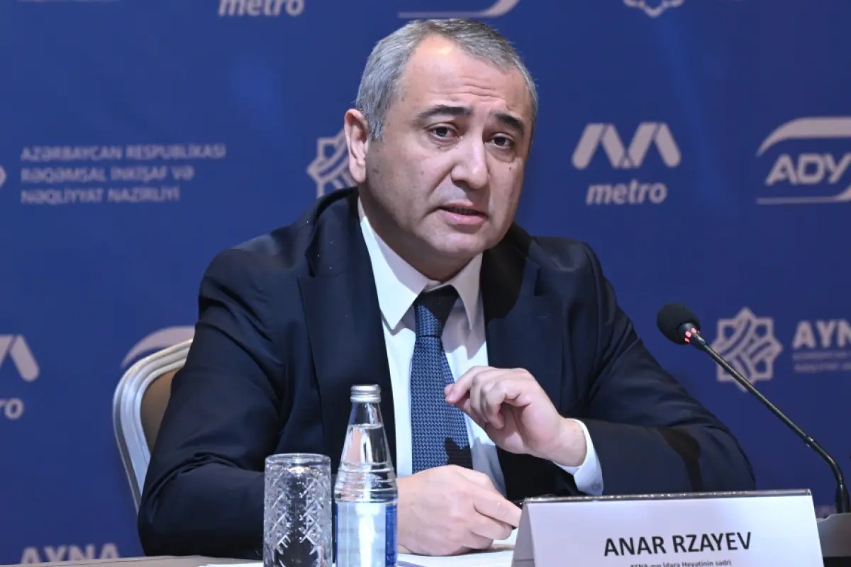 "Mən əsasən Bakı metrosundan istifadə edirəm" – Anar Rzayev