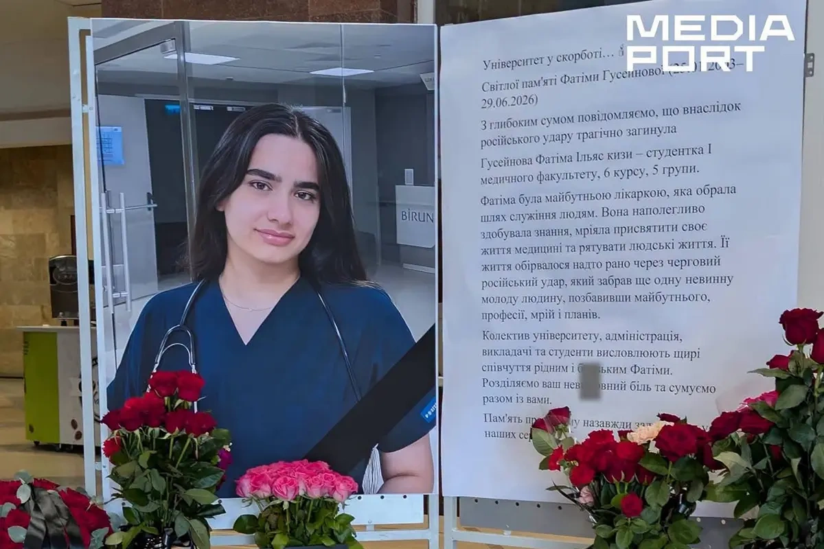 Məzun xalatı və papağı hadisə yerində qalıb... - Video