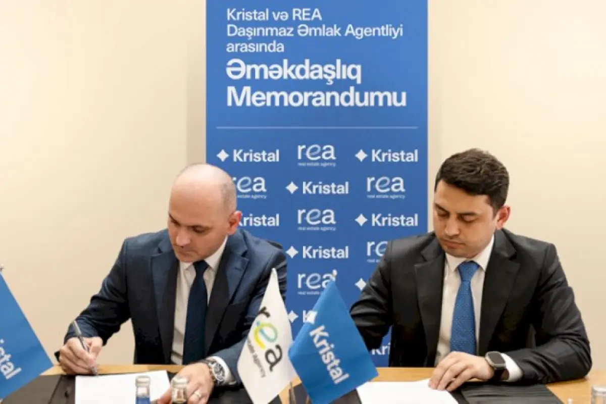 “Kristal” və “REA” Daşınmaz Əmlak Agentliyi əməkdaşlığa başladı!