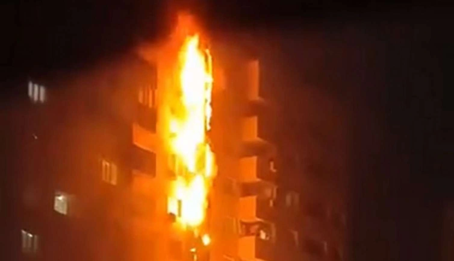 Bakıda evini yandıran şəxsin hadisədən əvvəlki görüntüləri yayıldı