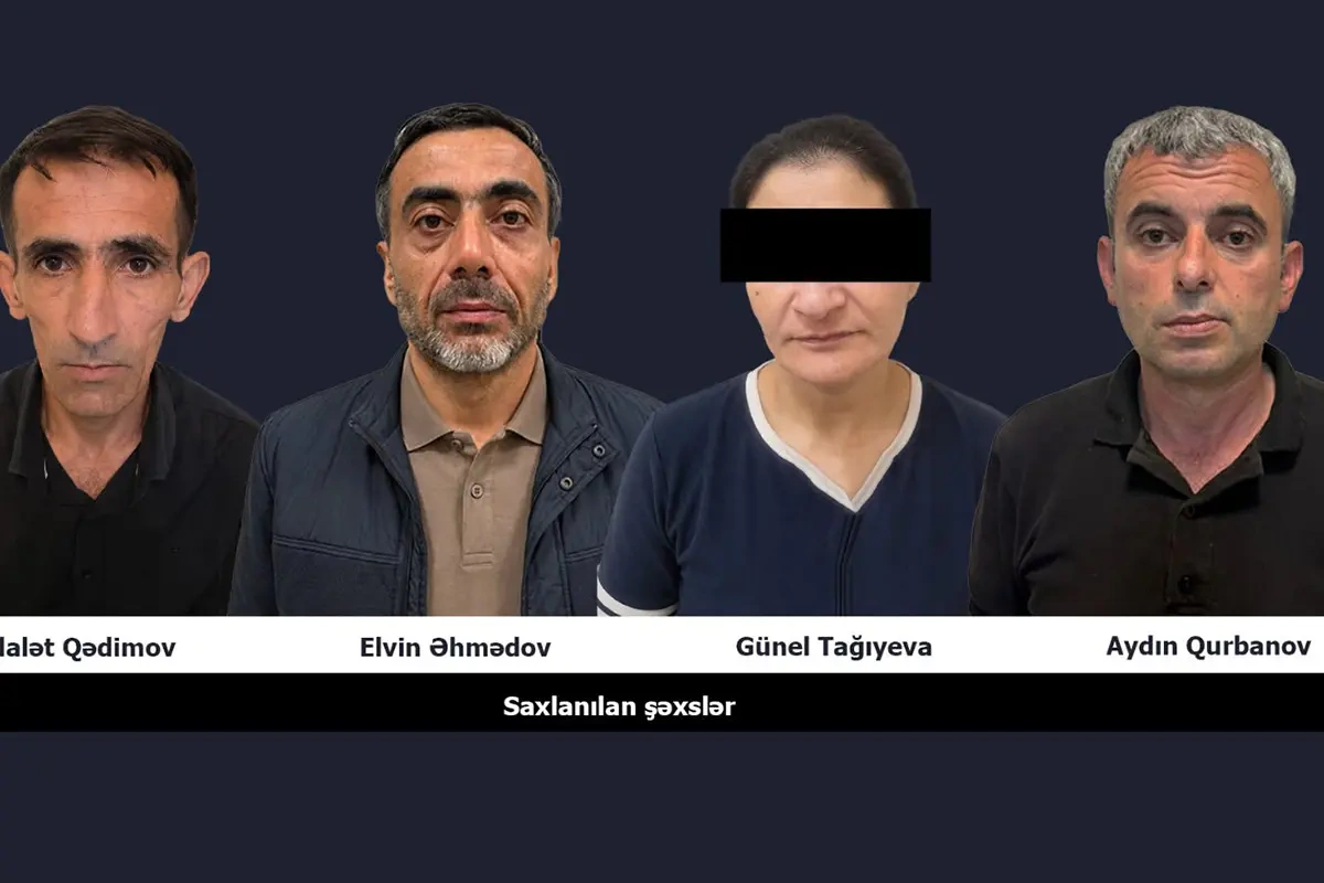 Nəsimidə 4 nəfərdən 70 kiloqram narkotik götürüldü - Video