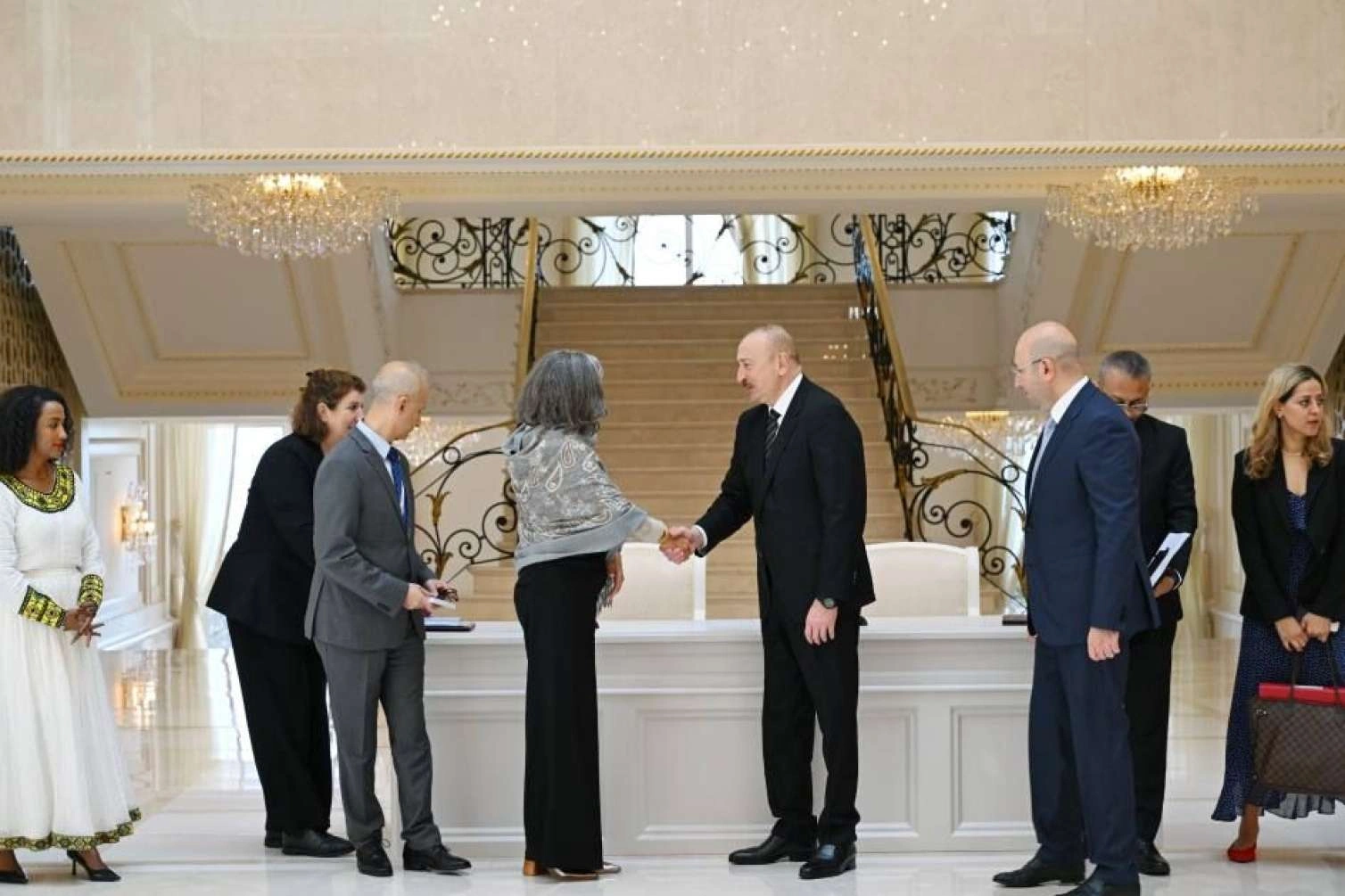 Prezident Anaklaudia Rossbaxı qəbul etdi