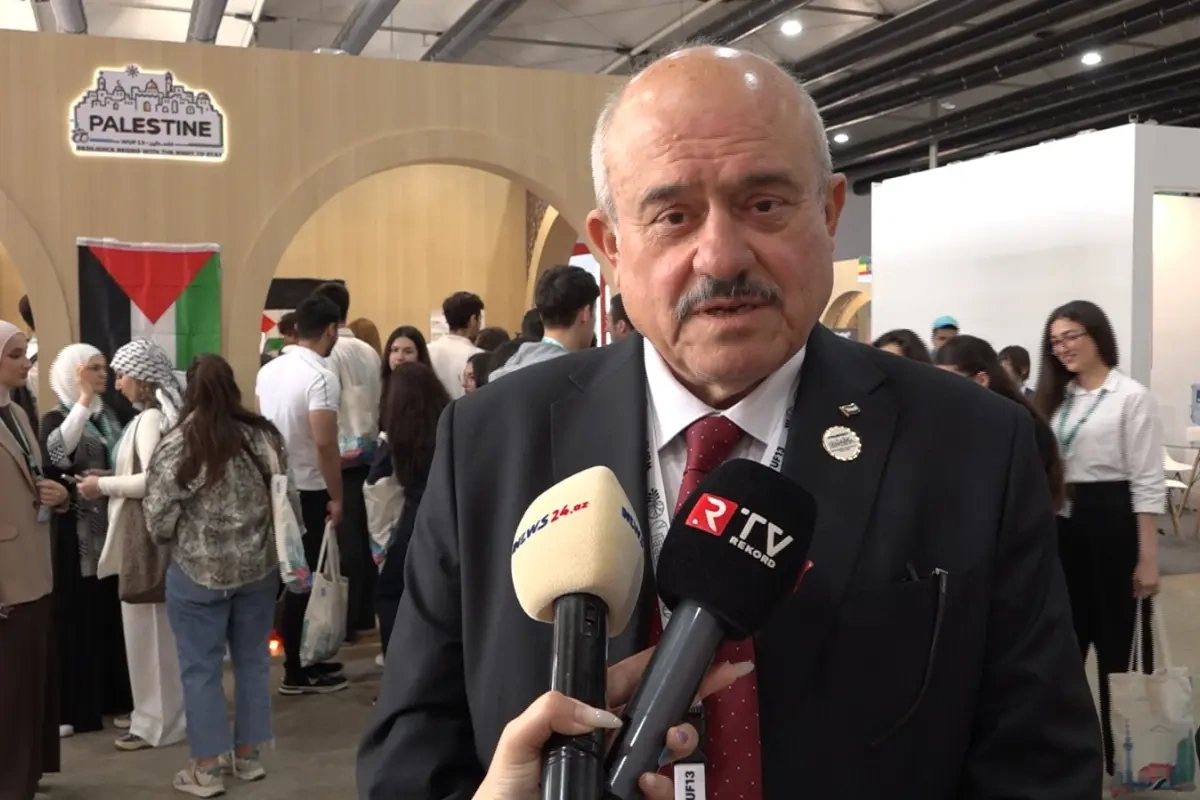 "Azərbaycanla olan əlaqələrimizi daha da gücləndirmək niyyətindəyik" - Fələstinli Nazir