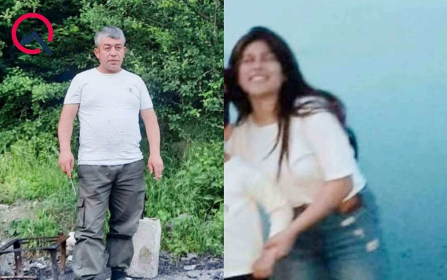 Qazaxda göldə boğularaq ölən ata və qızın - FOTOSU